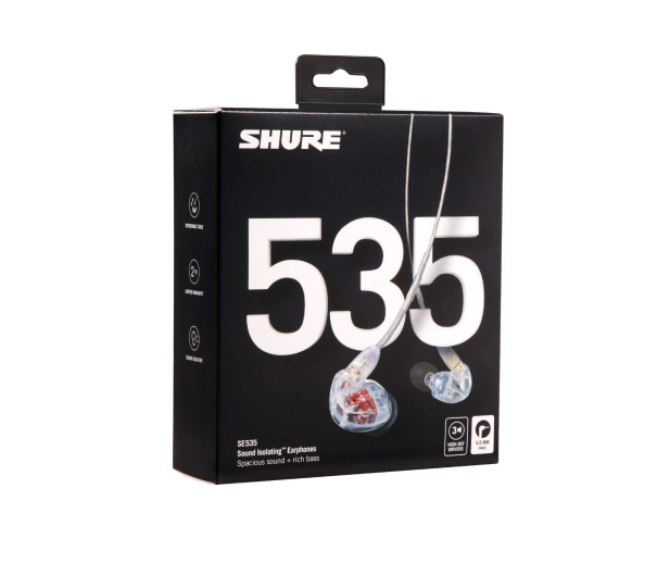 Shure SE535 Przezroczyste - 642873 - zdjęcie 2